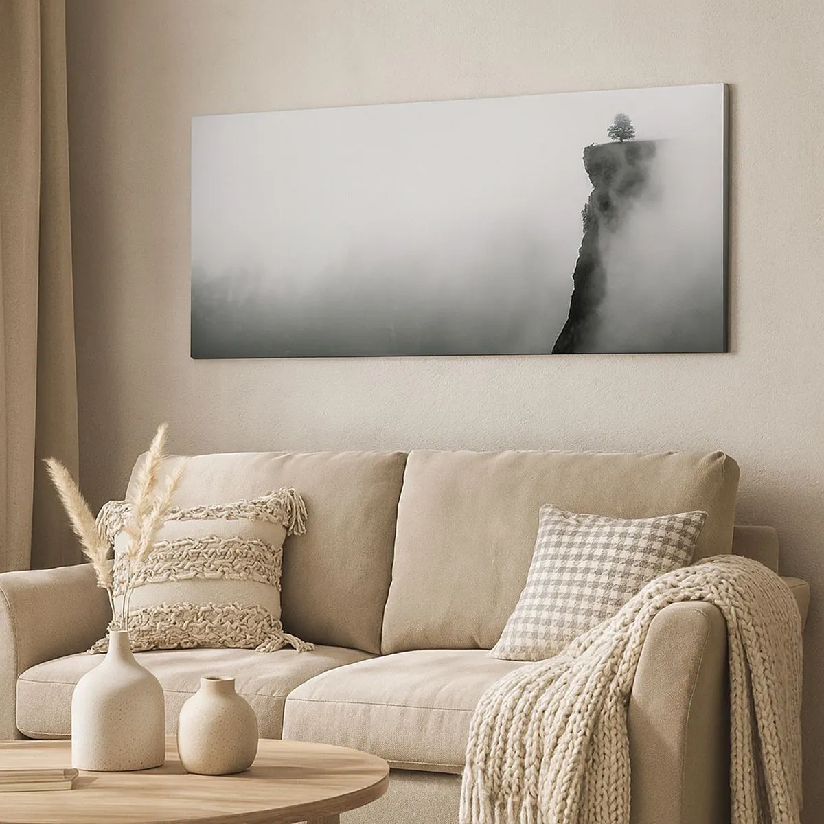 Obraz na plátne - Na okraji sveta - 100x40 cm