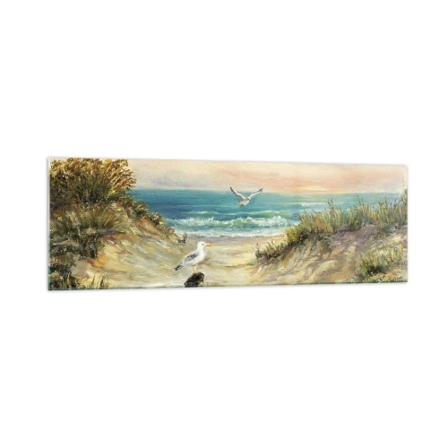 Obraz na skle - Bezvetrie a samota - 160x50 cm