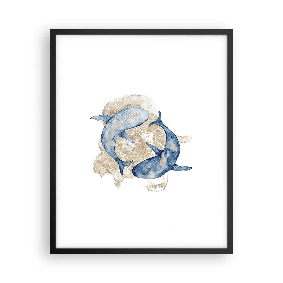 Plagát v čiernom ráme - Priateľstvo alebo láska? - 40x50 cm