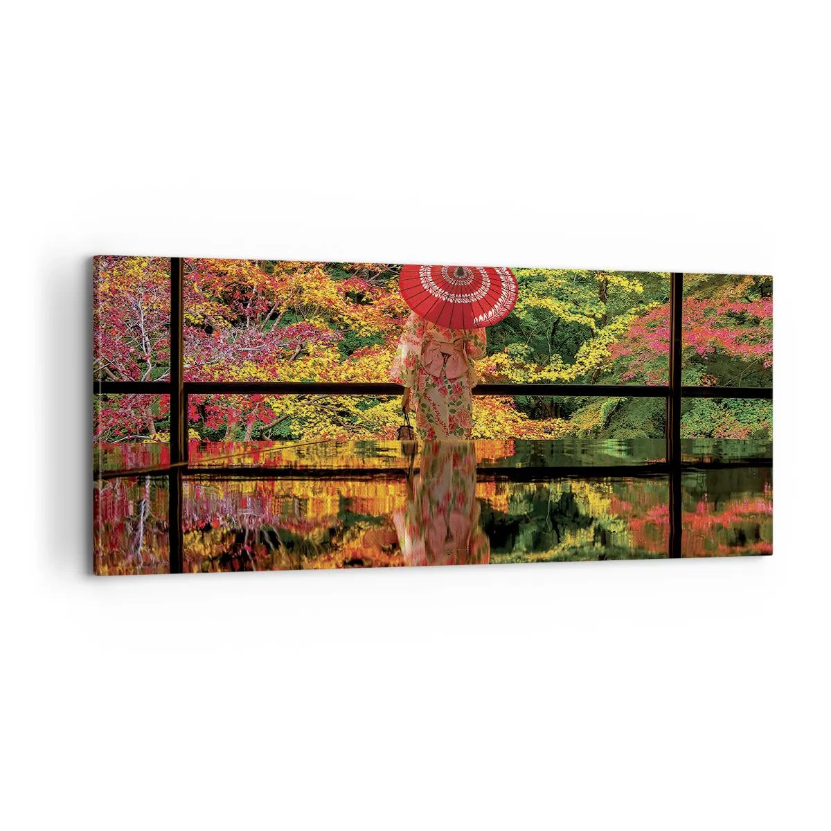 Obraz na plátne - V chráme prírody - 100x40 cm
