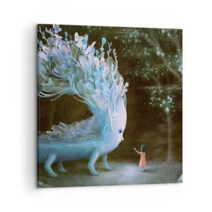 Obraz na plátne - Fantastické stretnutie - 50x50 cm