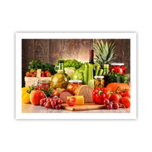 Plagát - Údené, pečené, marinované - 70x50 cm