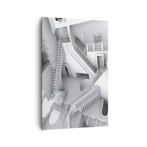 Obraz na plátne - Paradoxy prostoru - 80x120 cm