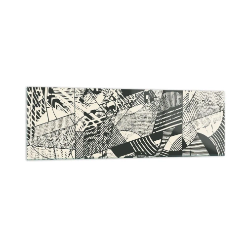 Obraz na skle - Dynamika súčasnosti - 160x50 cm