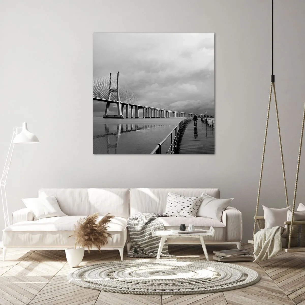 Obraz na plátne - Každému, čo mu patrí - 70x70 cm