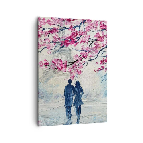 Obraz na plátne - Romantická prechádzka - 50x70 cm