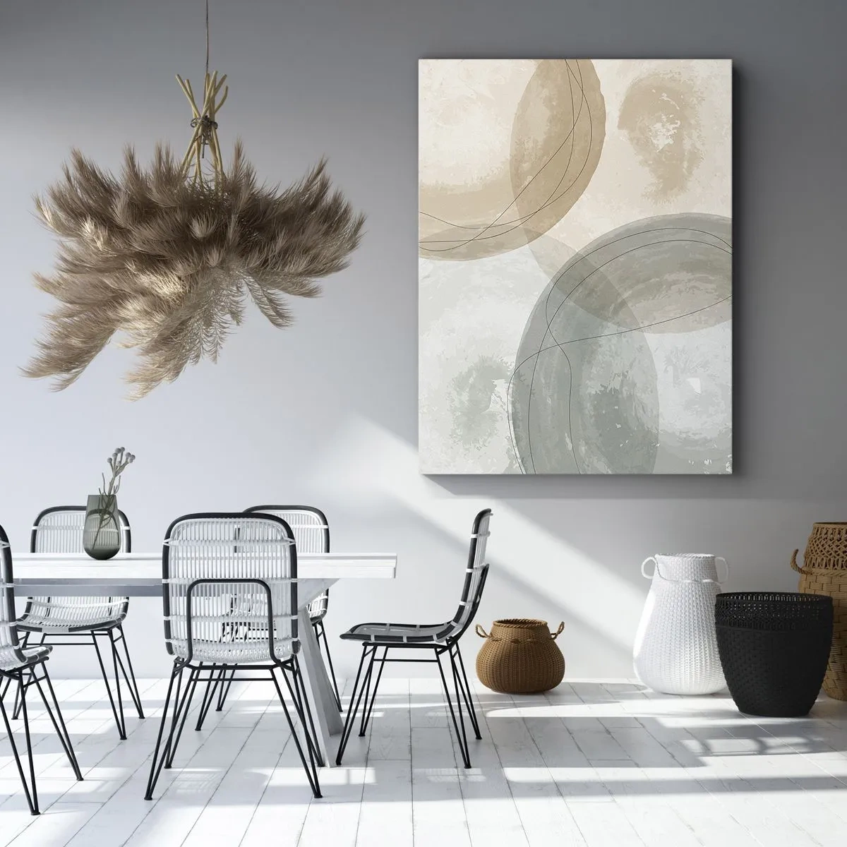 Obraz na plátne - Prenikanie svetov - 65x120 cm