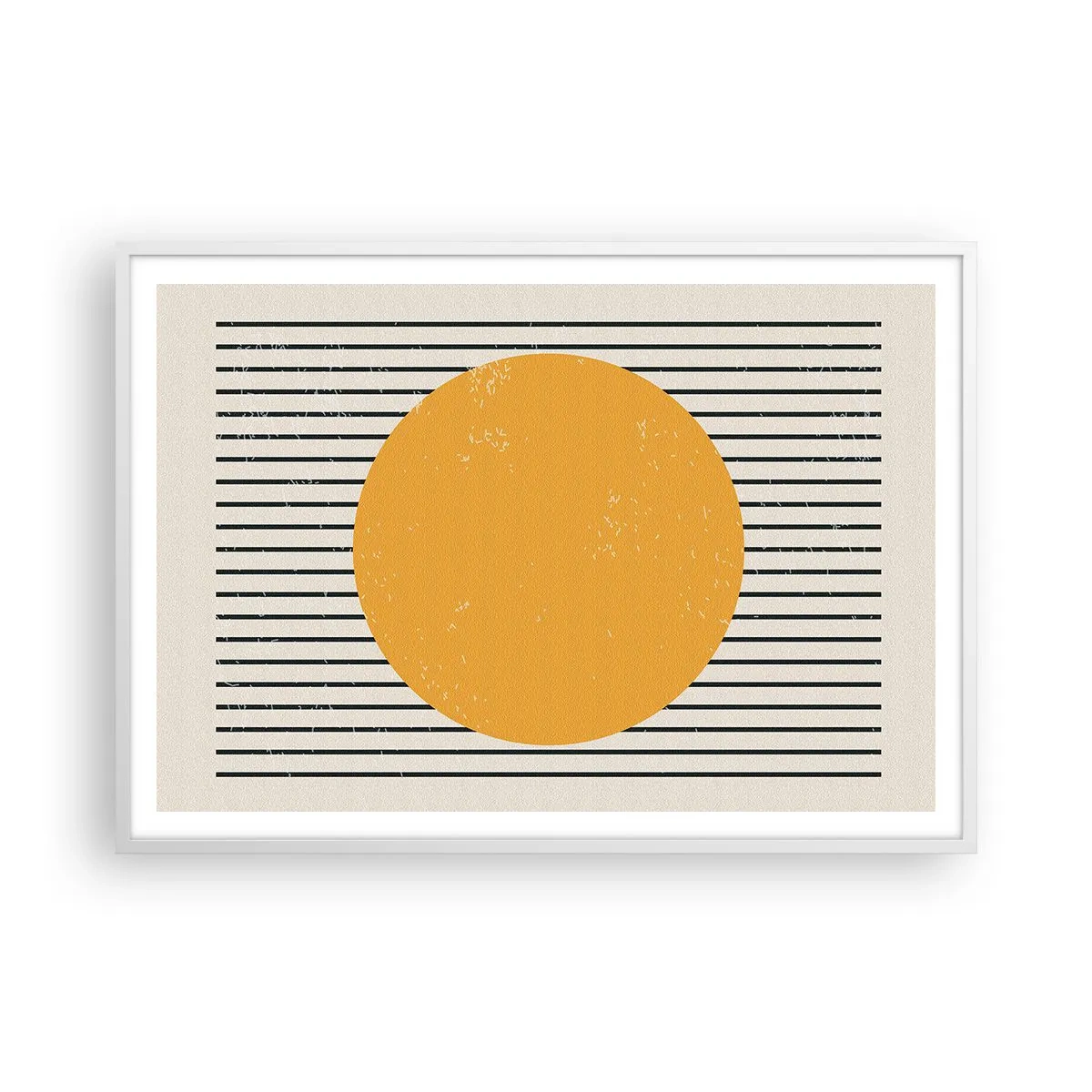 Plagát v bielom ráme - Sila jednoduchosti - 100x70 cm