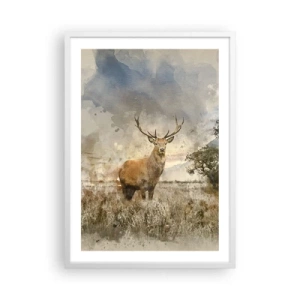 Plagát v bielom ráme - Dôstojnosť - sila - majestátnosť - 50x70 cm