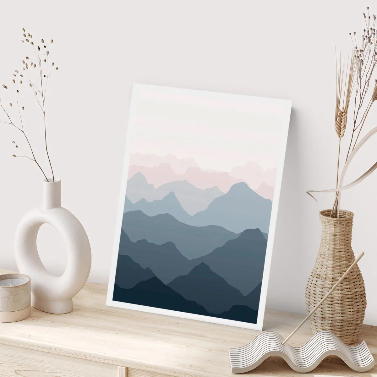 Plagát - Vlny hôr - 70x100 cm
