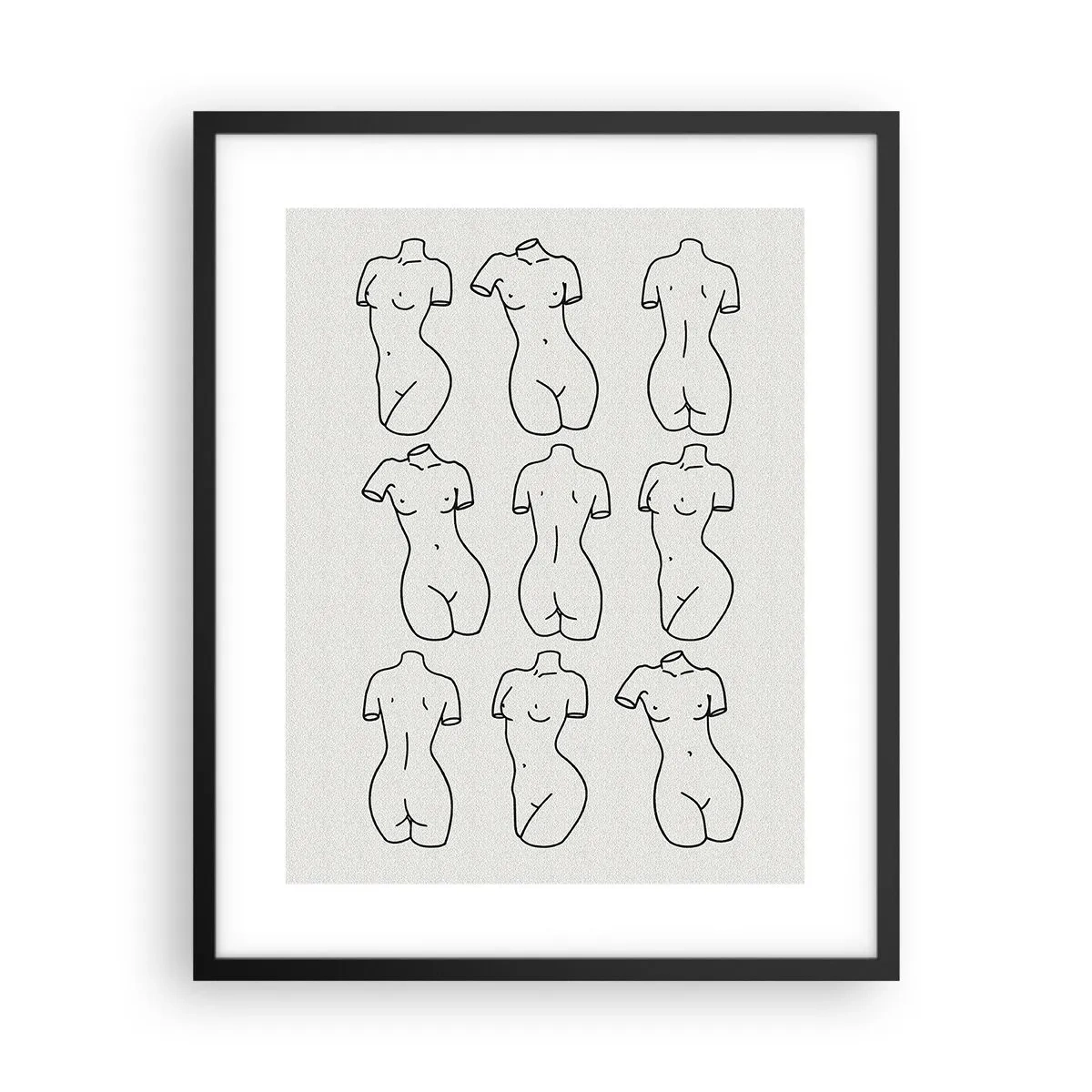 Plagát v čiernom ráme - Iba Venuša - 40x50 cm