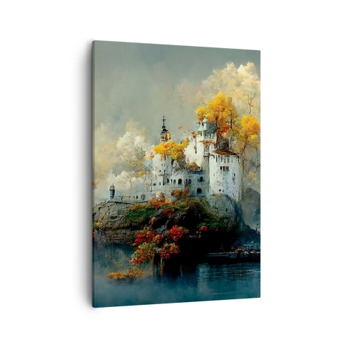 Obraz na plátne - Začiatok romantického príbehu - 50x70 cm