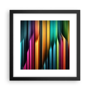 Plagát v čiernom ráme - Svetelný organ - 30x30 cm