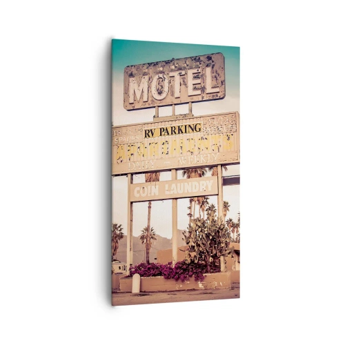 Obraz na plátne - Tu sa zastavil čas - 65x120 cm