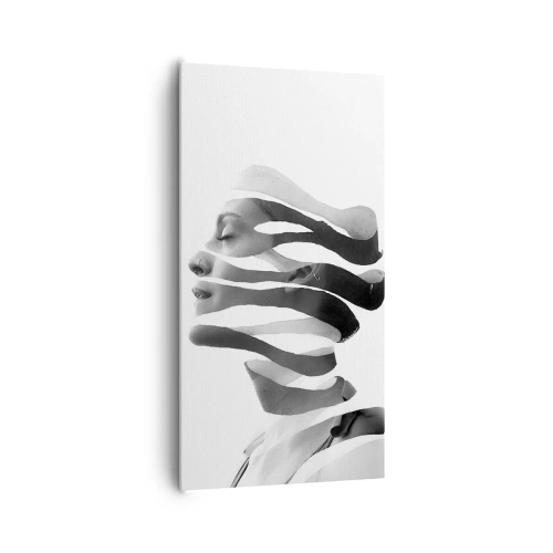 Obraz na plátne - Surrealistický portrét - 65x120 cm