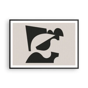 Plagát v čiernom ráme - Na samostatné ukladanie - 100x70 cm