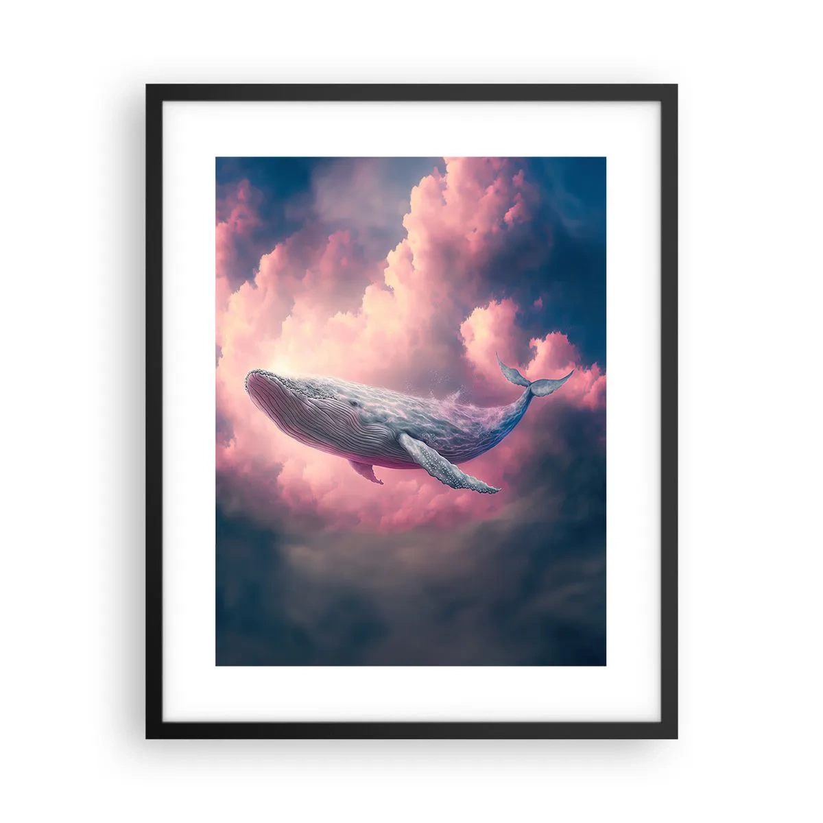 Plagát v čiernom ráme - Otri si oči - 40x50 cm