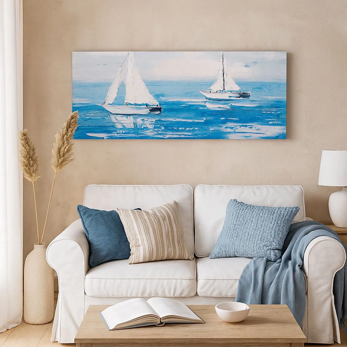 Obraz na plátne - S priateľom po boku - 100x40 cm