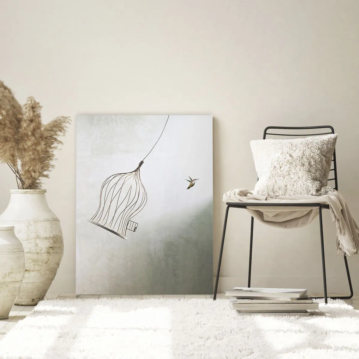 Obraz na skle - Vo svojom živle - 70x100 cm