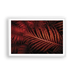 Plagát v bielom ráme - Žiar života - 91x61 cm