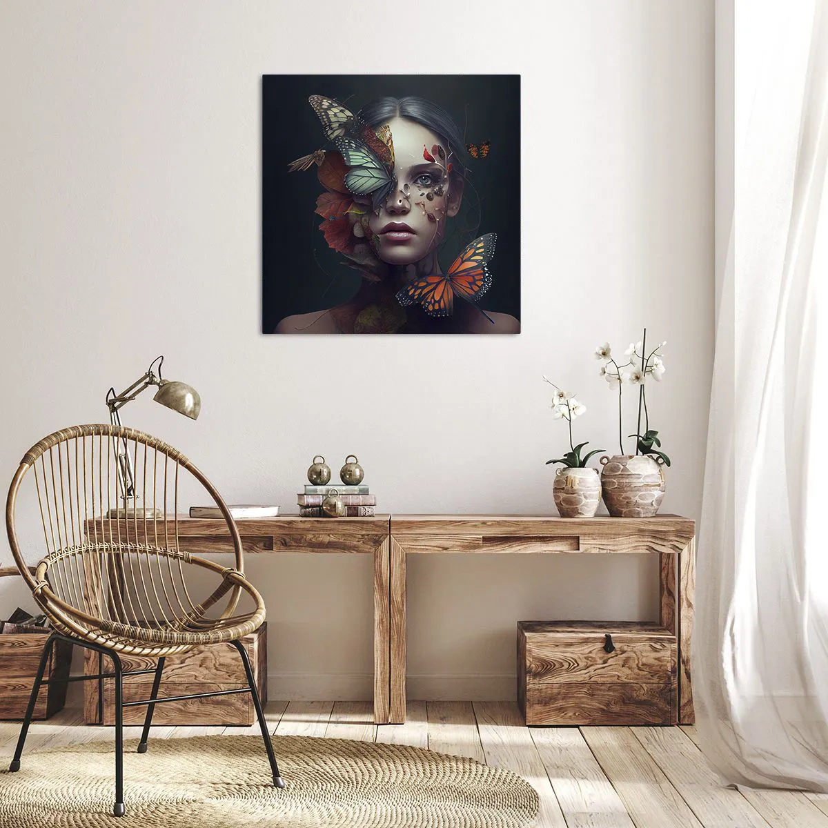 Obraz na plátne - Nádherná metamorfóza - 30x30 cm