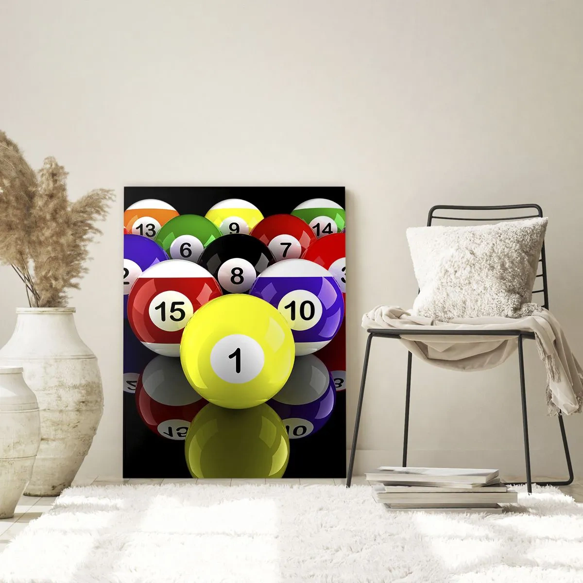 Obraz na skle - Rôzne farby hry - 80x120 cm