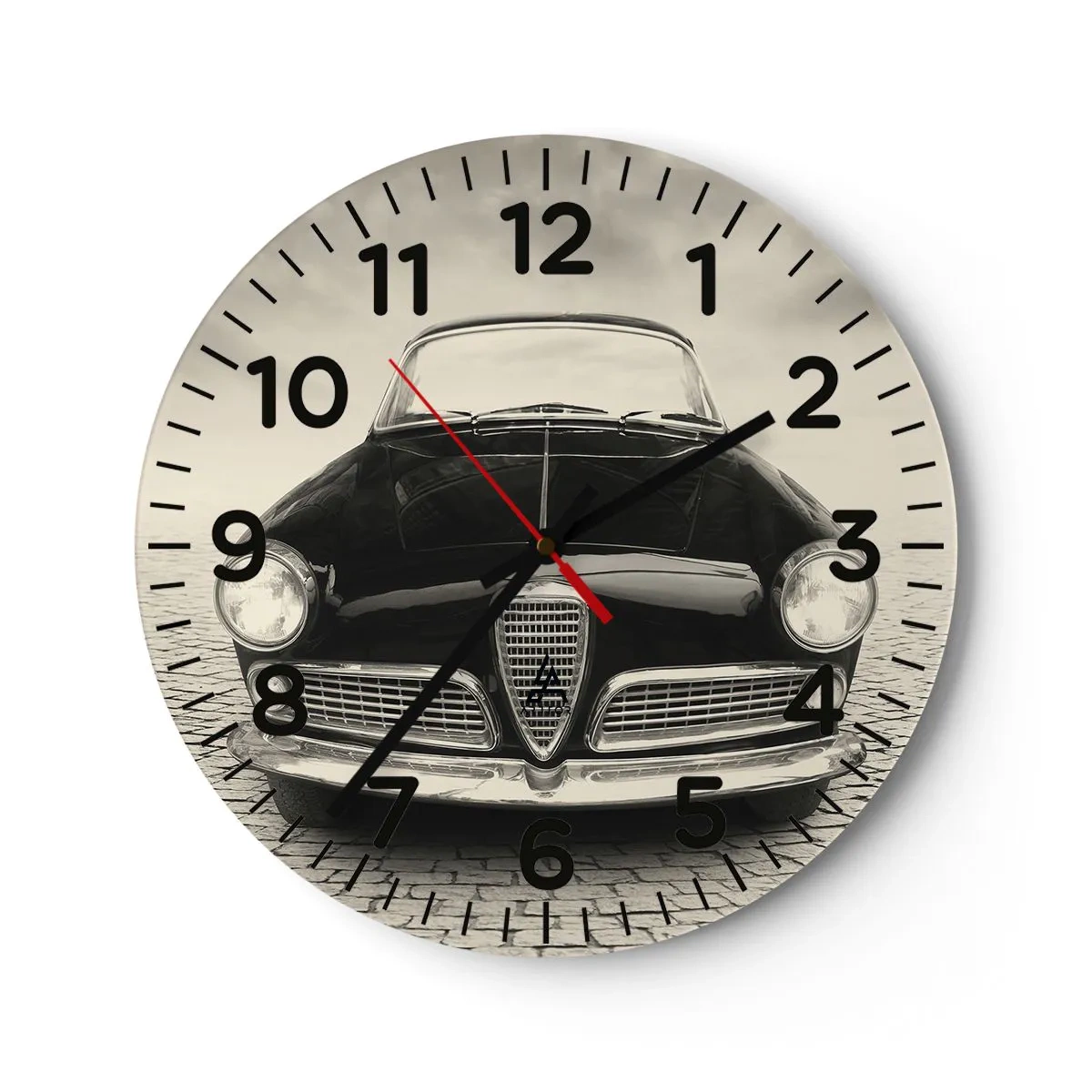 Nástenné hodiny - Ako ma nemilovať? - 40x40 cm