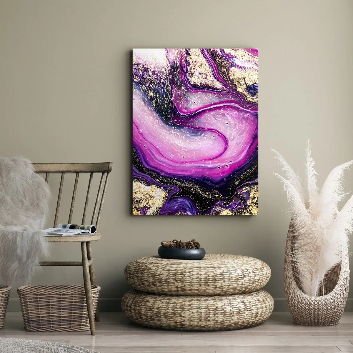 Obraz na plátne - Okamih v zákulisí - 50x70 cm