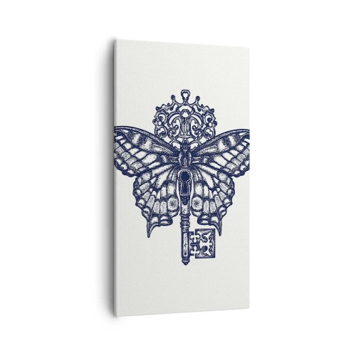 Obraz na plátne - Všetky tajomstvá srdca - 55x100 cm