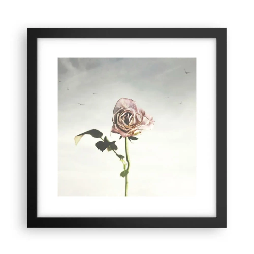 Plagát v čiernom ráme - Vítanie jari - 30x30 cm