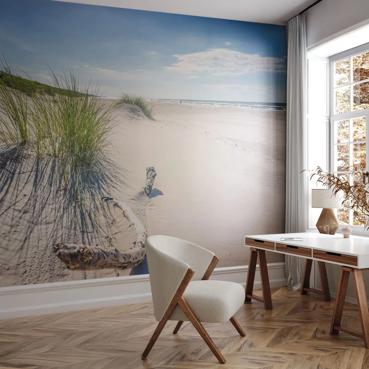Fototapeta Premium Sand - Najkrajšia? Baltská - More, Pláž, Piesočná duna - 100x70 cm