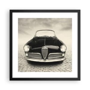 Plagát v čiernom ráme - Ako ma nemilovať? - 40x40 cm