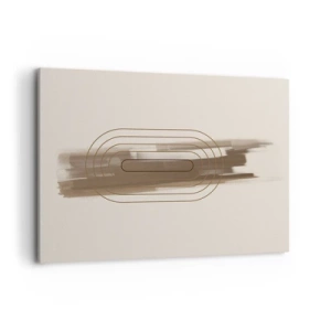 Obraz na plátne - Závan šedej - 100x70 cm