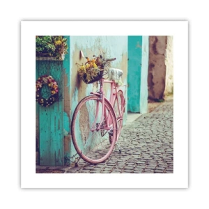 Plagát - Hneď sa vrátim - 40x40 cm