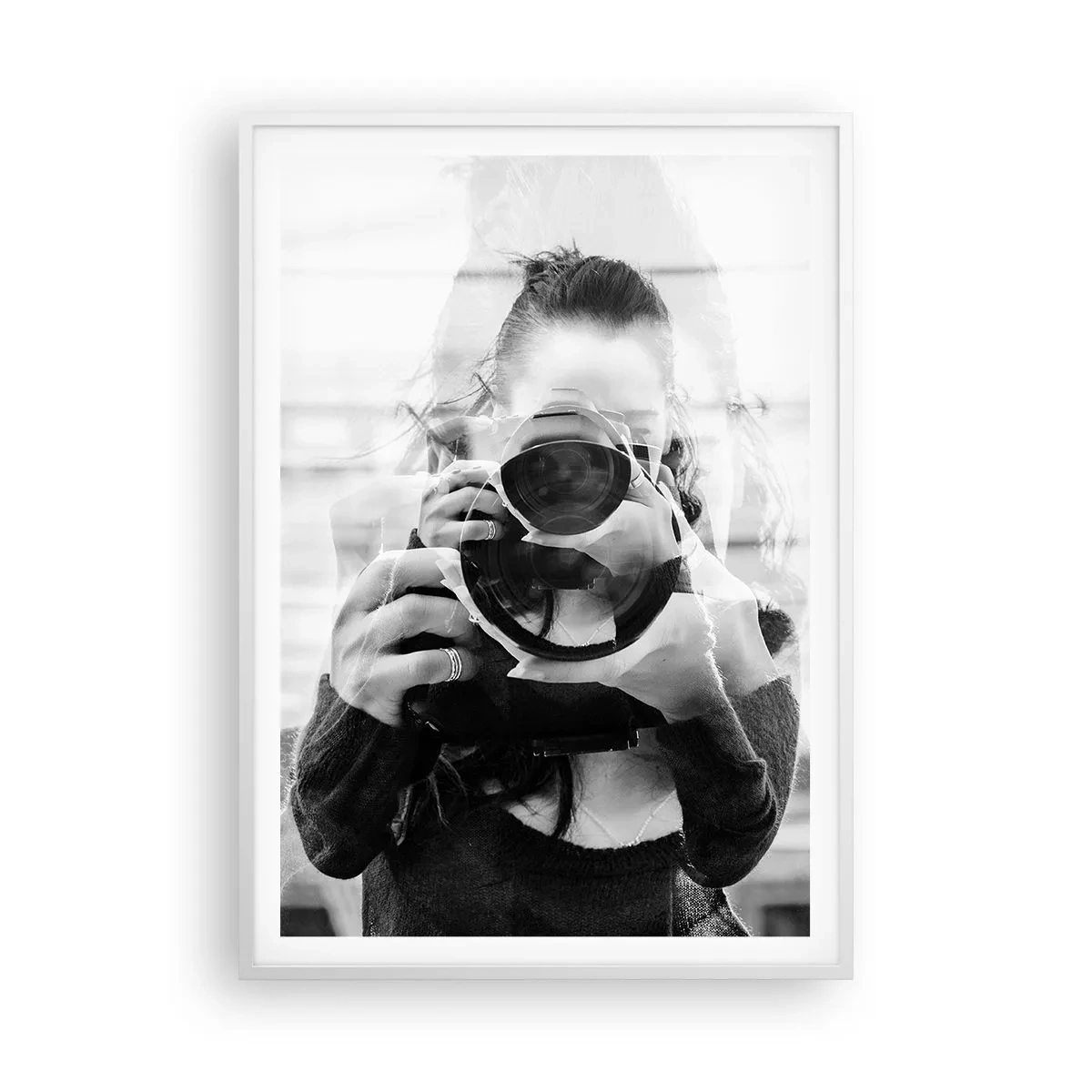 Plagát v bielom ráme - Tvorca a materiál - 70x100 cm