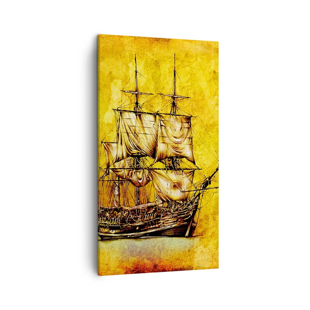 Obraz na plátne - Smer Tortuga! - 45x80 cm