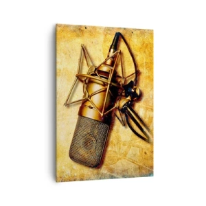 Obraz na plátne - Zlaté roky rádia - 70x100 cm