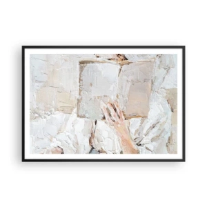 Plagát v čiernom ráme - V inom svete - 100x70 cm