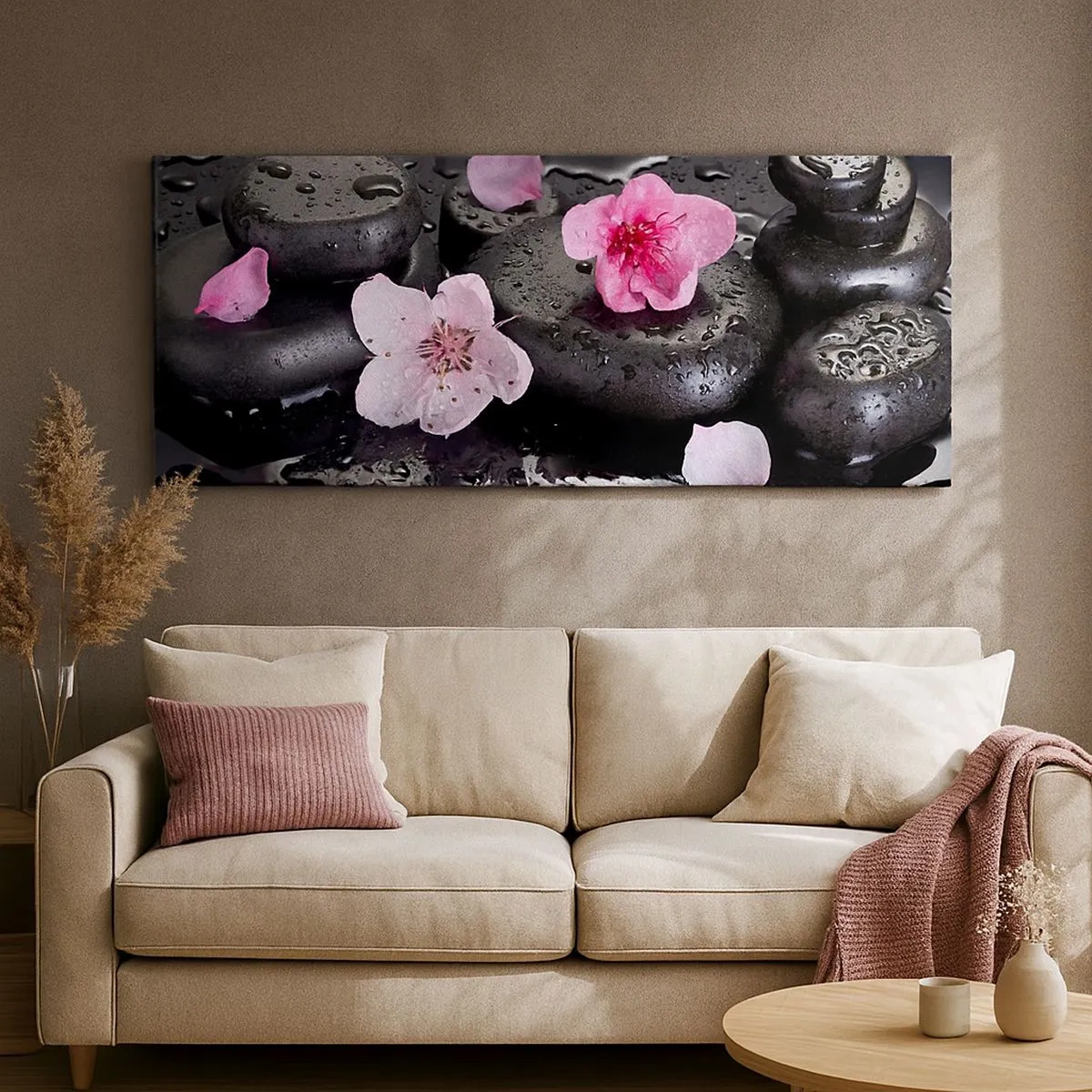 Obraz na plátne - A kameň spadol zo srdca - 100x40 cm