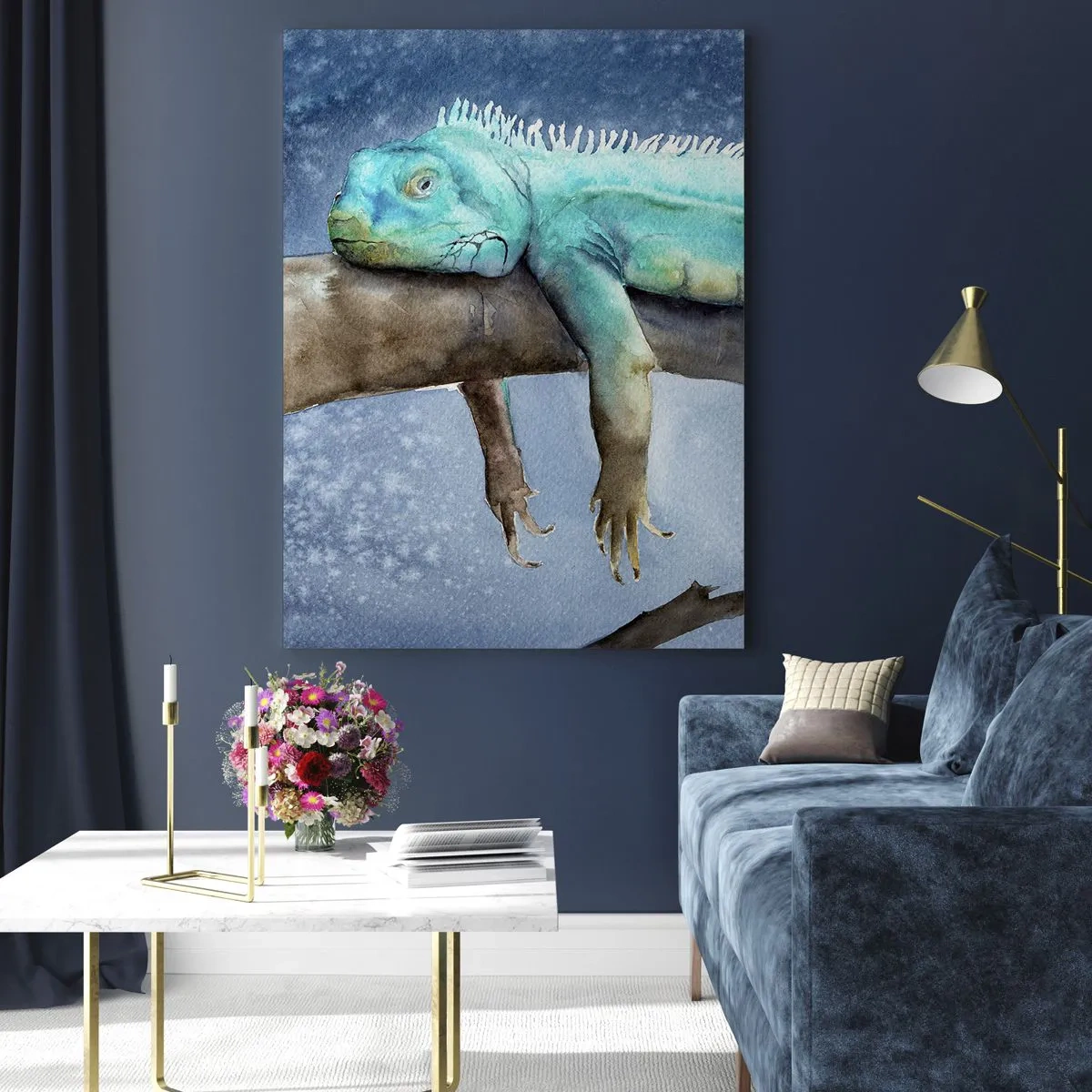 Obraz na skle - Je fajn! - 50x70 cm