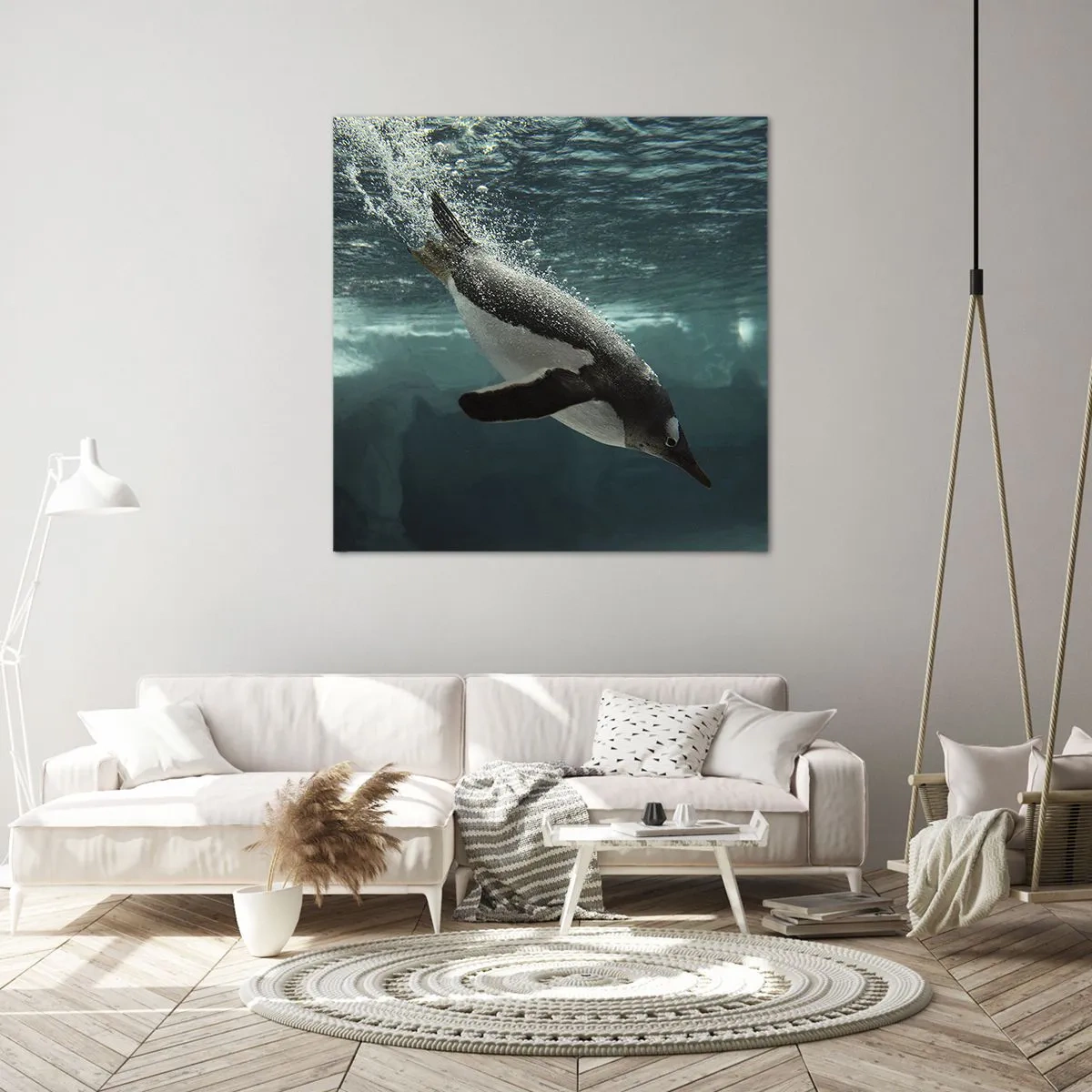 Obraz na plátne - Vitajte v mojom svete - 40x40 cm