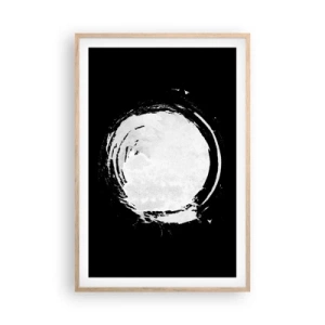 Plagát v ráme zo svetlého duba - Správne riešenie - 61x91 cm