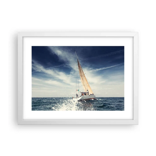 Plagát v bielom ráme - Nás nedobehnú! - 40x30 cm