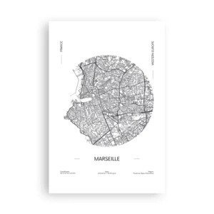 Plagát - Anatómia Marseille - 61x91 cm