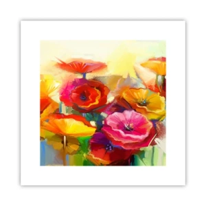 Plagát - Nielen červené - 30x30 cm