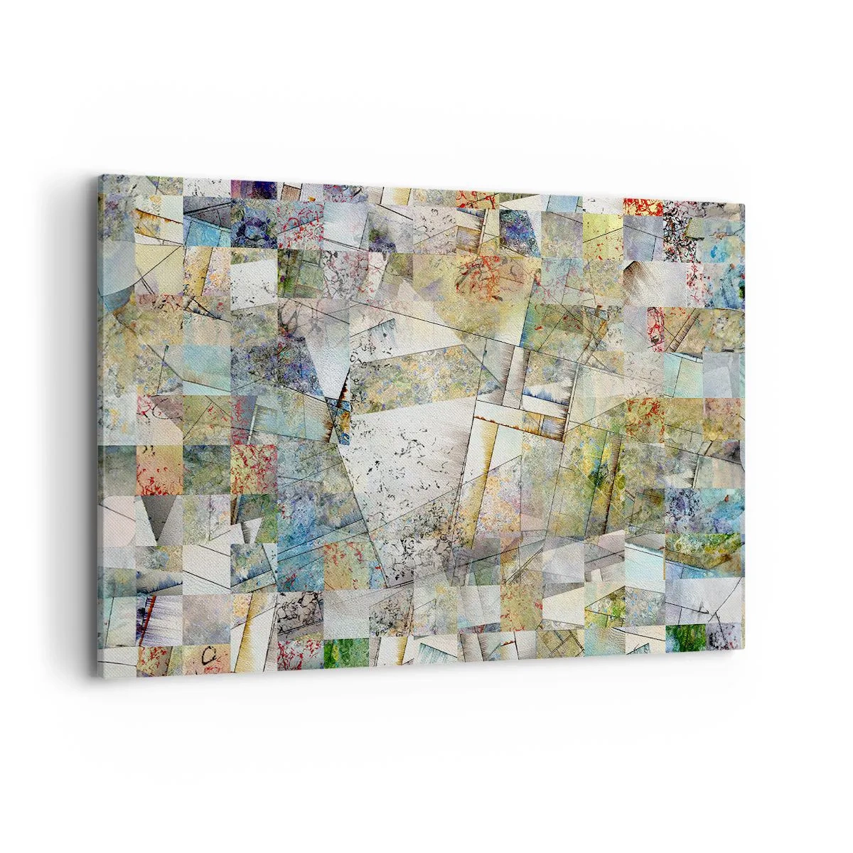 Obraz na plátne - Geometrické preskupenie - 120x80 cm