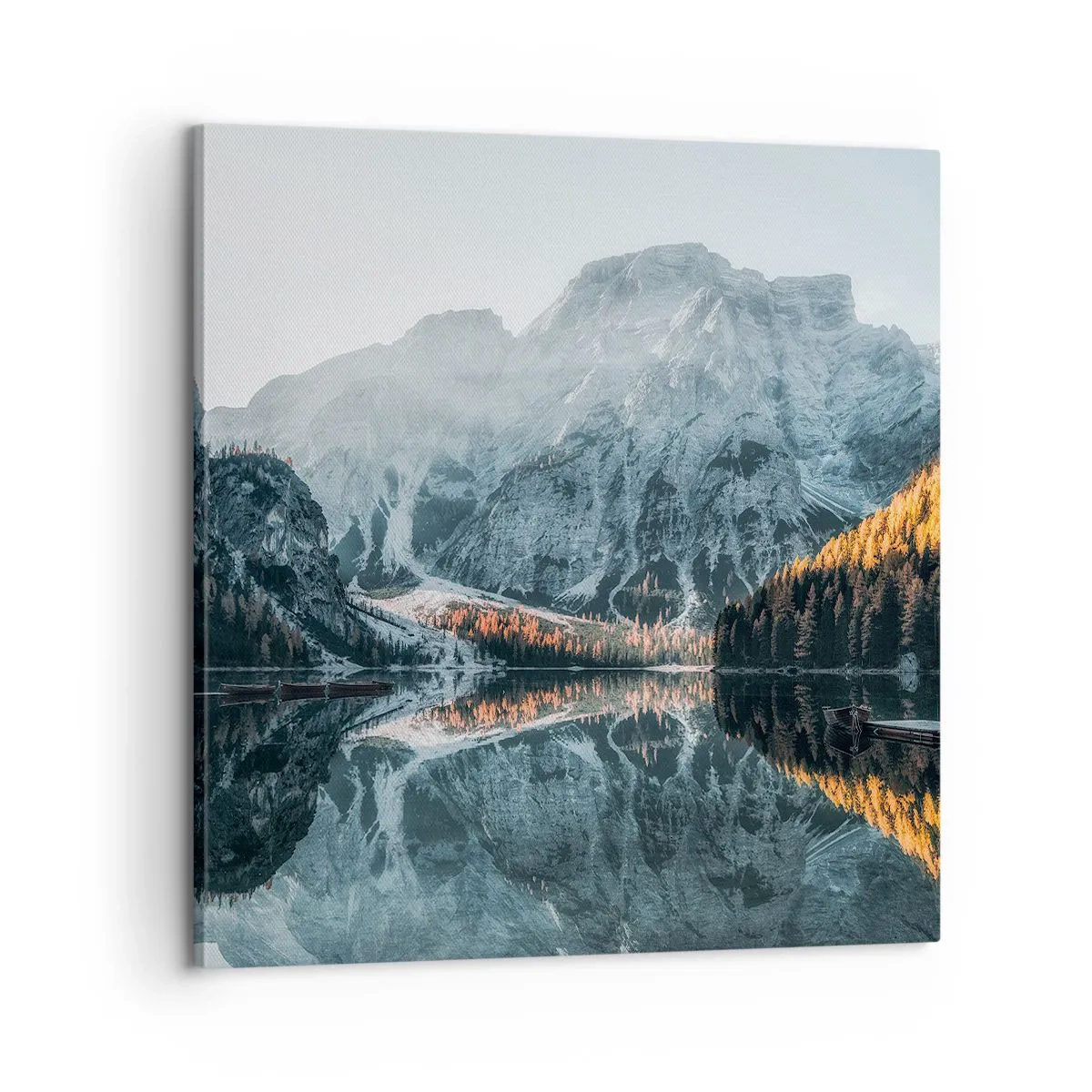 Obraz na plátne - Zrkadlová krajina - 60x60 cm