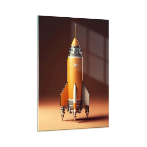 Obraz na skle - Začína to snom - 80x120 cm