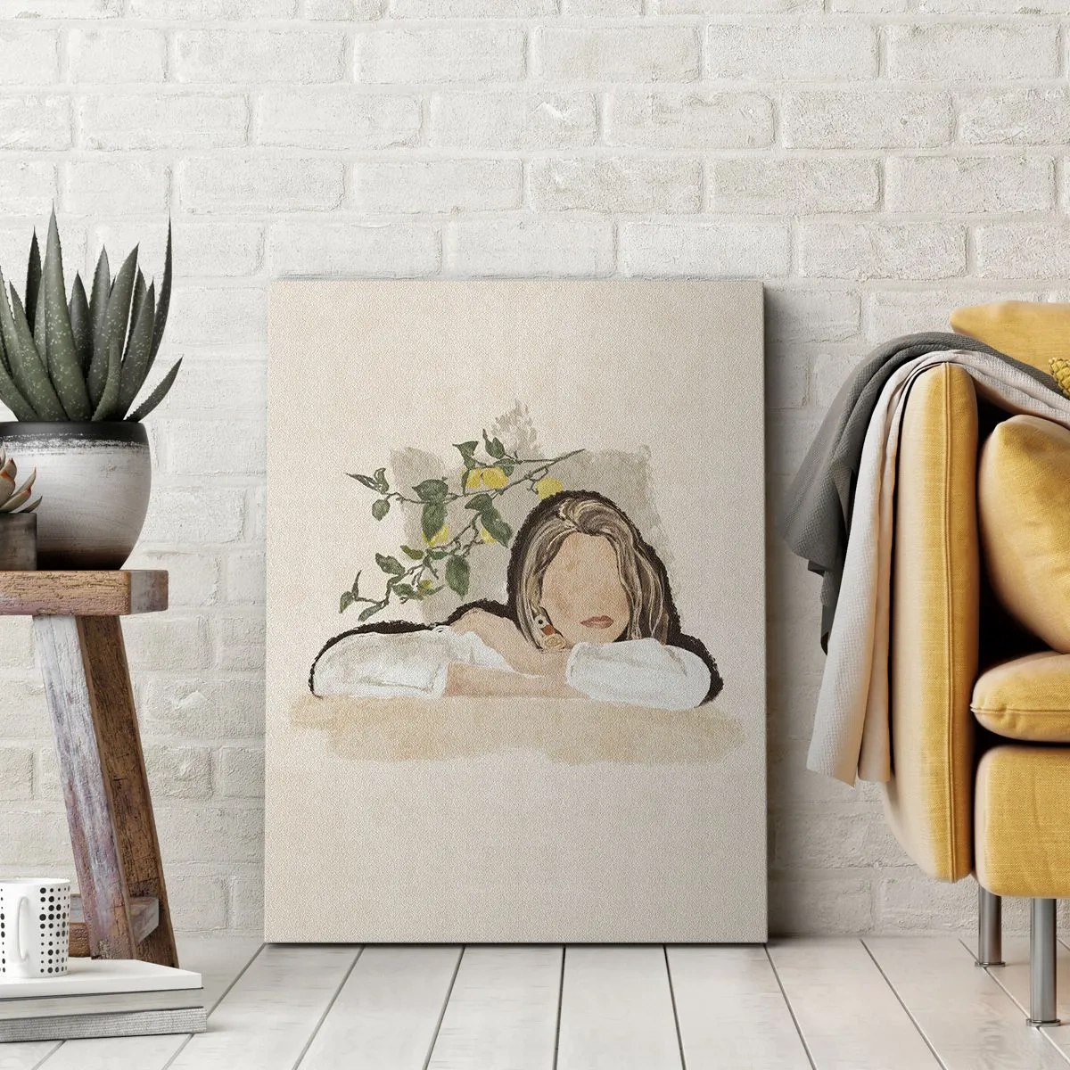 Obraz na plátne - Kráska z juhu - 55x100 cm