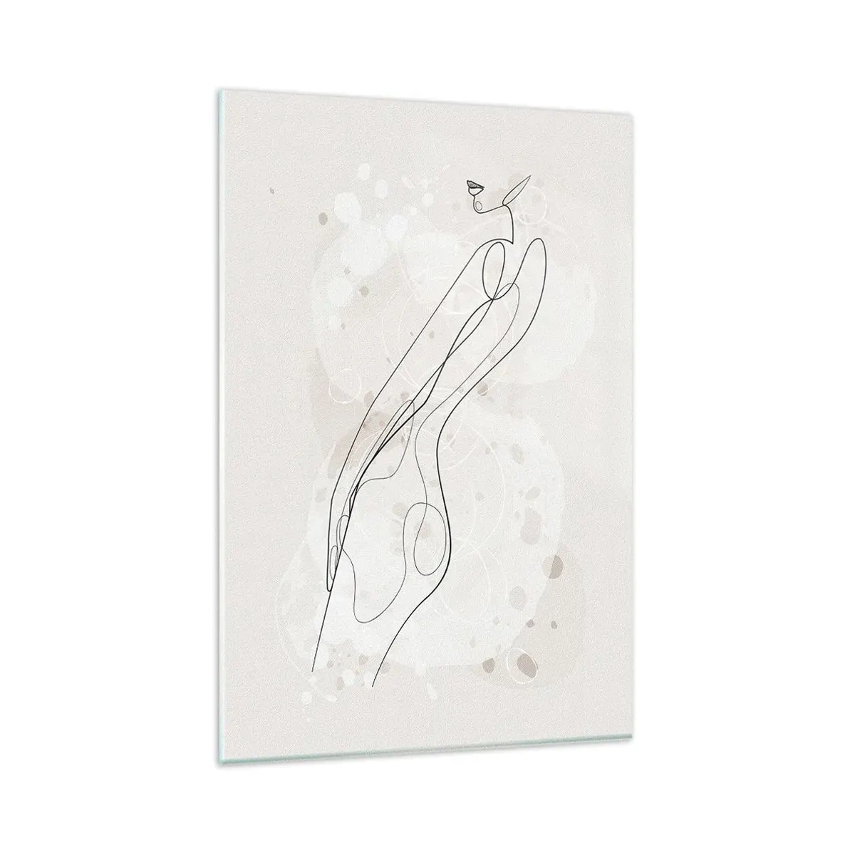 Obraz na skle - Zablúdiť pohľadom - 80x120 cm